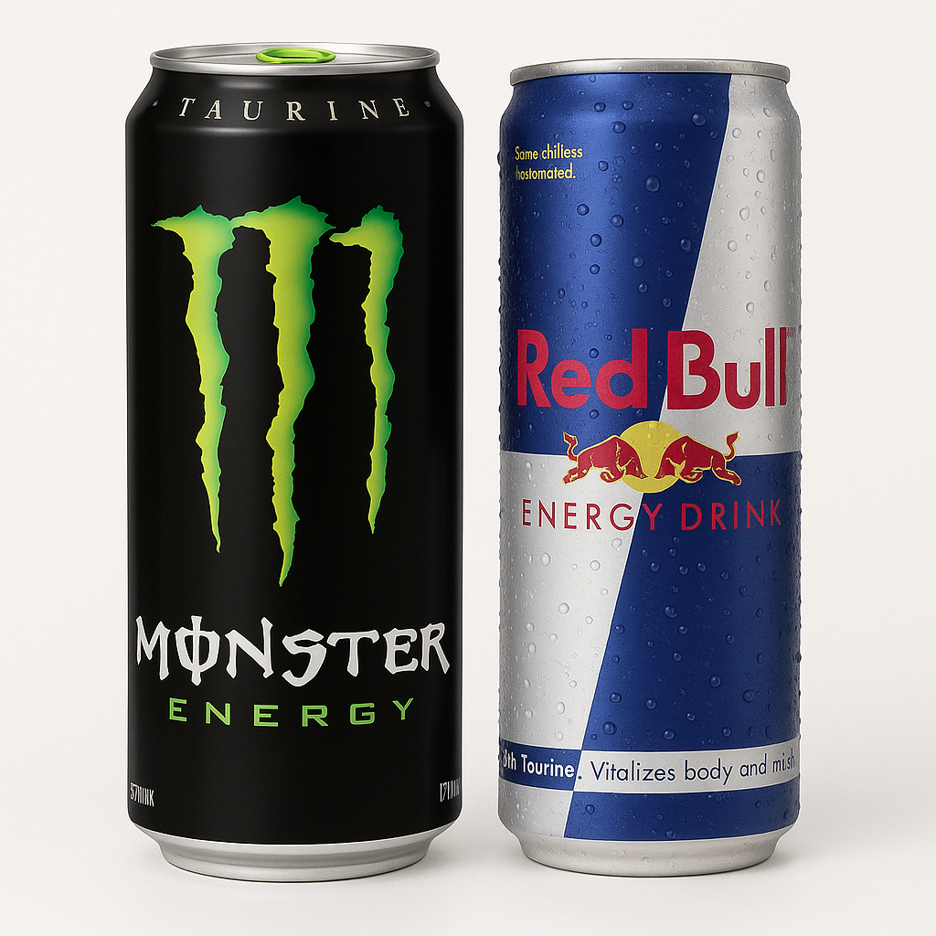 Energy Drinks – Monster, Prime, Boost, Celsius & More