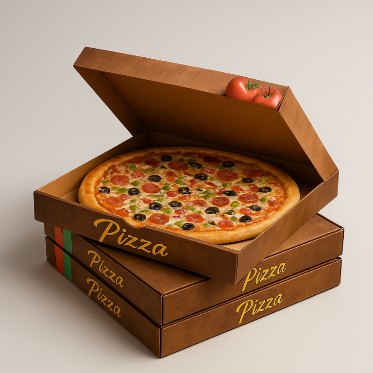 Pizza Boxes – 7” to 16” | Full-Colour Italian Design Wholesale