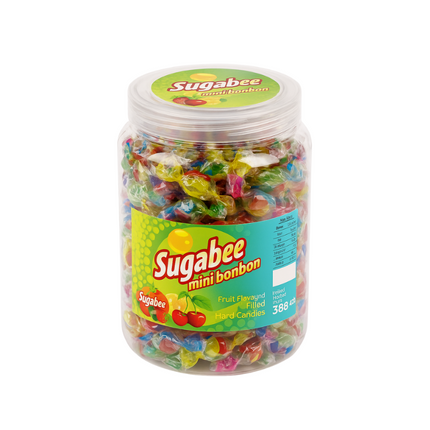 Sugabee Minibonbon Candy 275g cylindrical pack