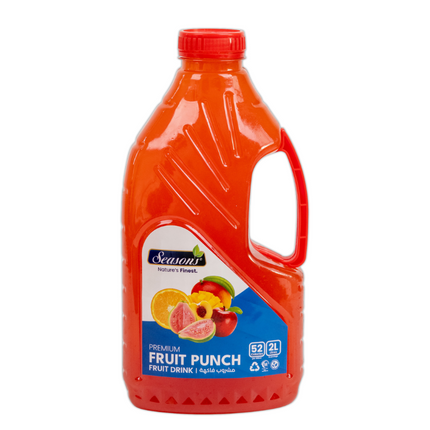 Seasons Premium Fruit Punch Juice 2L carton