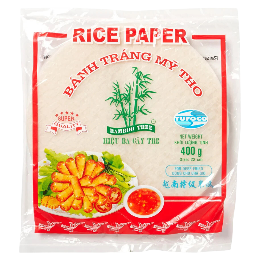 BambooTree Rice Paper Spring Roll 22cm (36x400g)