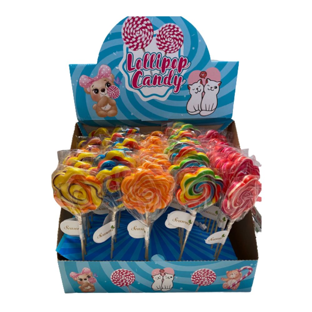 Seasons Candy Bar Lollipops Multi Shapes/Color (6x50x30gm) - Buy Online in Ireland