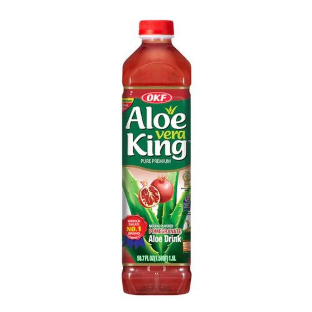 OKF Aloe Vera Drink Pomegranate 12x1.5 Lit - Buy Online in Ireland