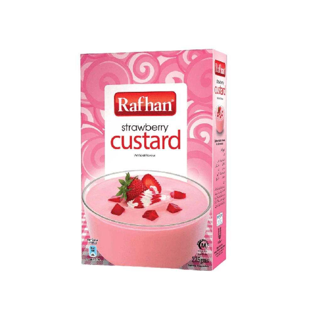 RAFHAN CUSTARD STRAWBERRY 36x275g