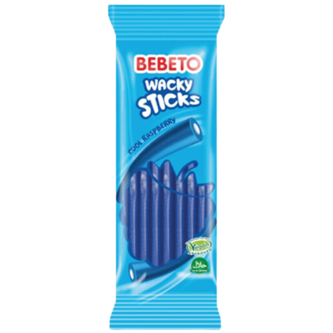 Bebeto Wacky Sticks Raspberry (24x180g)