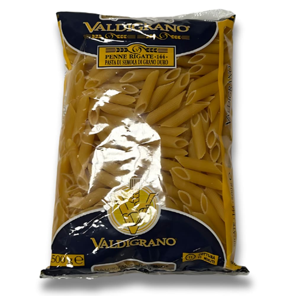 Valdigrano Penne Rigate (24x500g) – Food from Nimbus Distributions, trusted Food Wholesale Supplier.