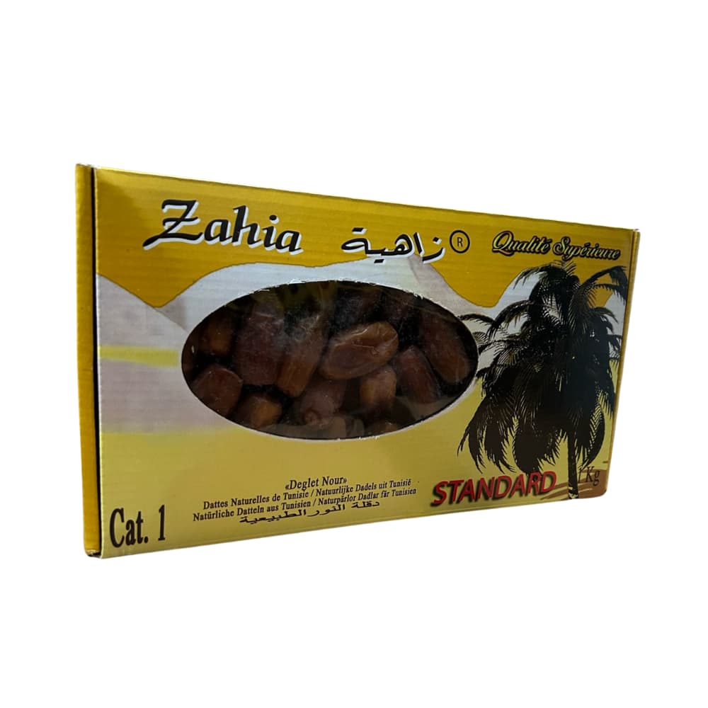 Zahia Tunizian Standard Dates (12x1Kg) – Food from Nimbus Distributions, trusted Food Wholesale Supplier.
