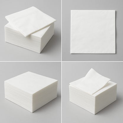 1 Ply White Napkins (5000pcs)
