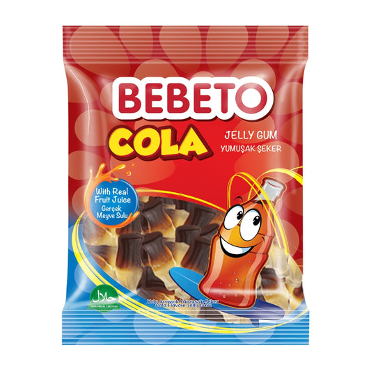 Bebeto Jellies Cola Drink (6x12x80gm) - Buy Online in Ireland