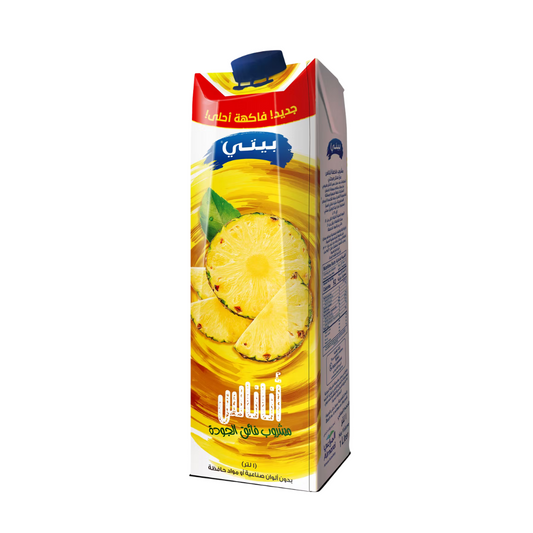 Beyti UHT Pineapple Nectar (12x1L)