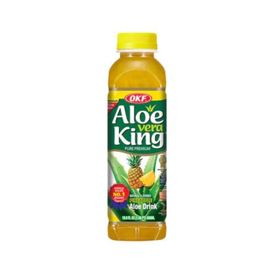 OKF Aloe Vera King Pineapple (20x500ml) - Buy Online in Ireland