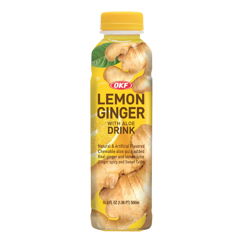 OKF Lemon Ginger w/Aloe (20x500) - Buy Online in Ireland