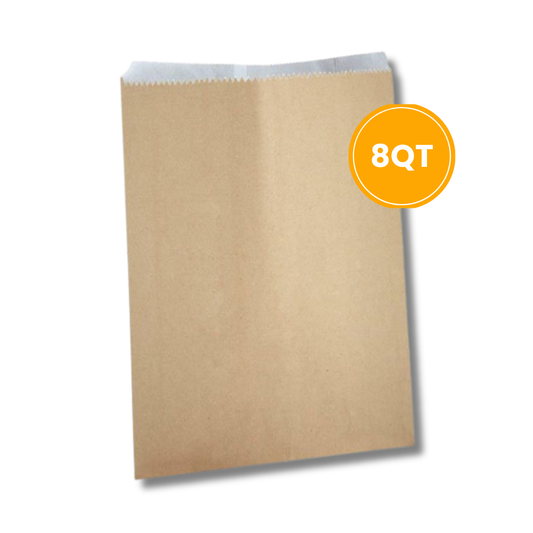 Brown Lined Bag (8QT) 8QT - 5KG