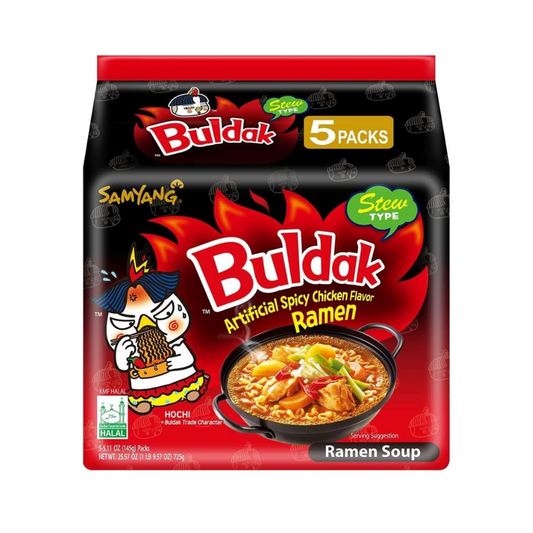 Samyang Buldak Hot Chicken Stew (8x5x140g) - Buy Online in Ireland