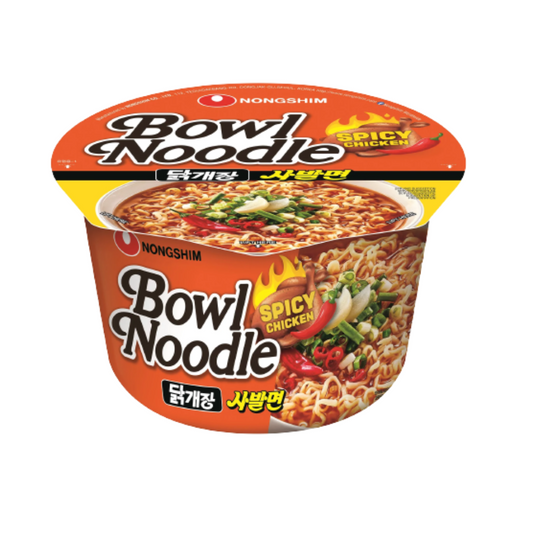 NONGSHIM Instant Bowl Noodle Spicy Chicken (12 X 100 GR) - Buy Online in Ireland