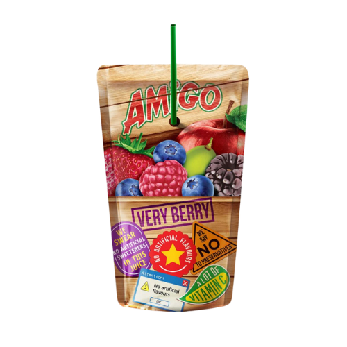 Amigo - Very Berry Juice (8x200ml)
