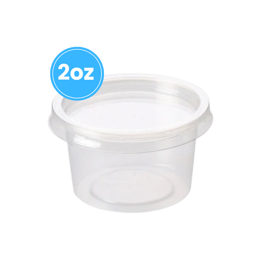 Plastic Dips Lid Fold 2oz 1000pcs
