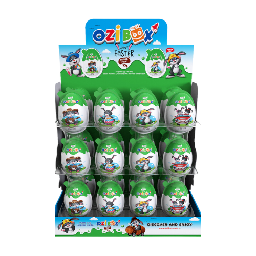 OZIBOX Happy Rabbits Surprise Eggs (24x20g)