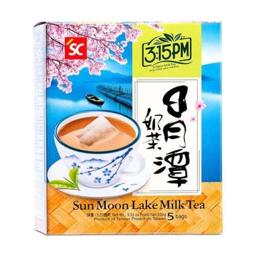 3:15 Pm Milk Tea Sun Moon Lake, 20g, case of 24 – milk & malt drinks from Taiwan