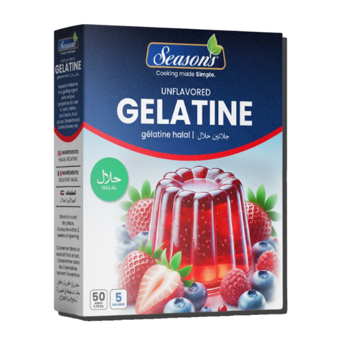 Seasons Halal Gelatine Unflavored (12x50g)