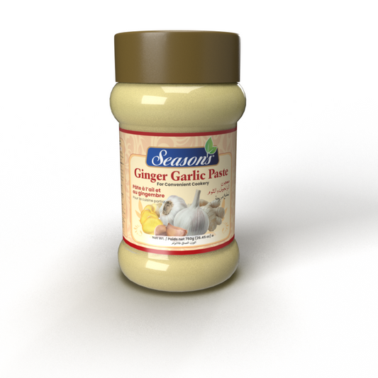 Seasons Pure Ginger Garlic Paste (12x750g) - Buy Online in Ireland