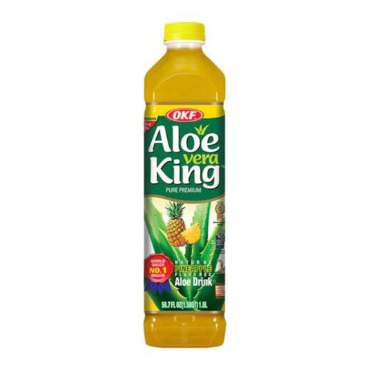 OKF Aloe Vera Drink Pineapple 12x1.5Lit - Buy Online in Ireland
