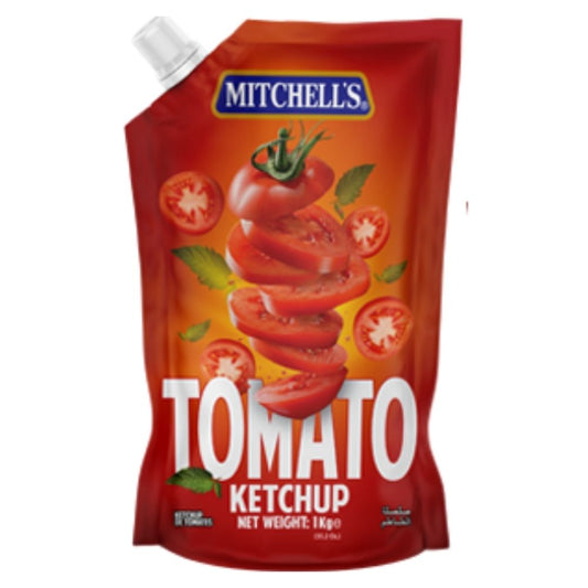 Mitchells Tomato Ketchup (12 x 1Kg) Pouch - Buy Online in Ireland