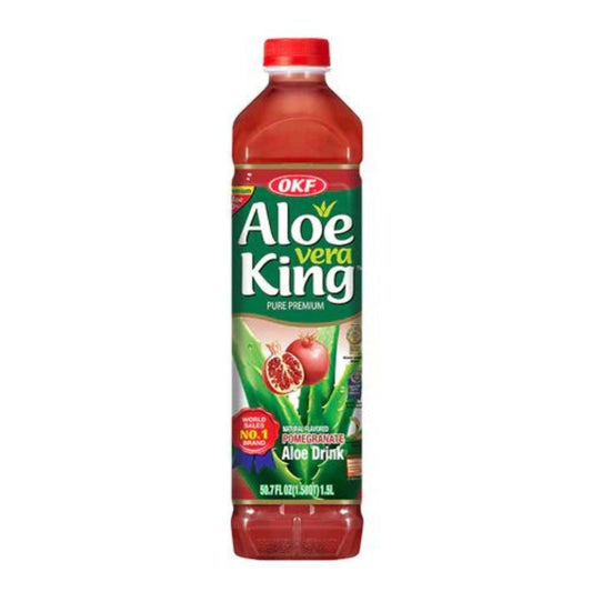 OKF Aloe Vera Drink Pomegranate 12x1.5 Lit - Buy Online in Ireland