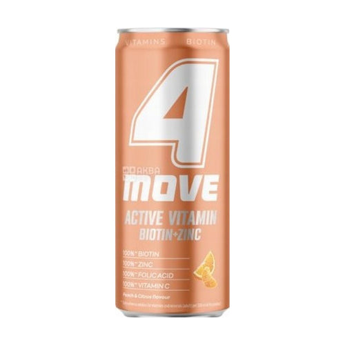 4Move Active Vitamin Biotin+Zinc, 330ml, case of 24 – sports, vitamin & functional drinks from Poland