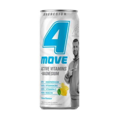 4Move Active Vitamin Magnesium, 330ml, case of 24 – sports, vitamin & functional drinks from Poland
