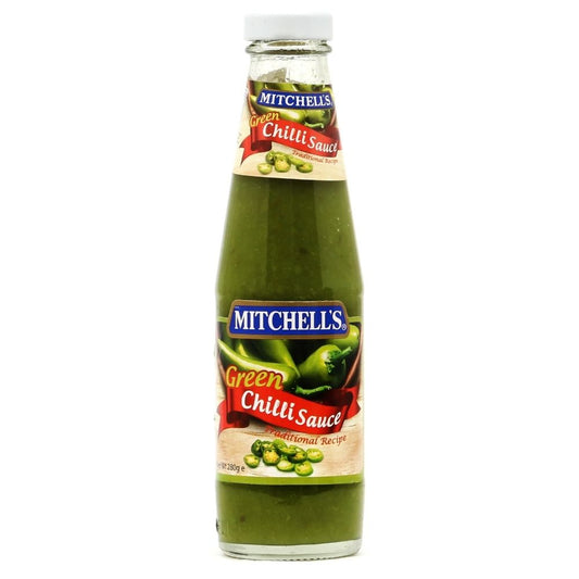 Mitchell's Green Chilli Sauce Traditional (12x300ml) - Buy Online in Ireland