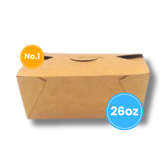 Kraft Biobox No. 1 26oz (400pcs)
