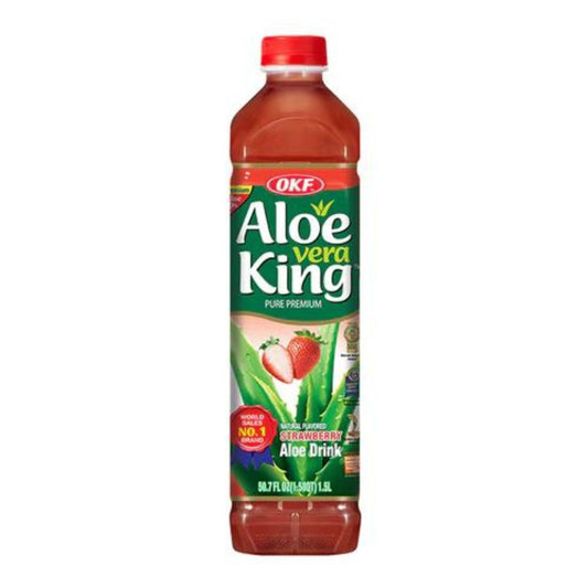 OKF Aloe Vera Drink Strawberry 12x1.5 Lit - Buy Online in Ireland