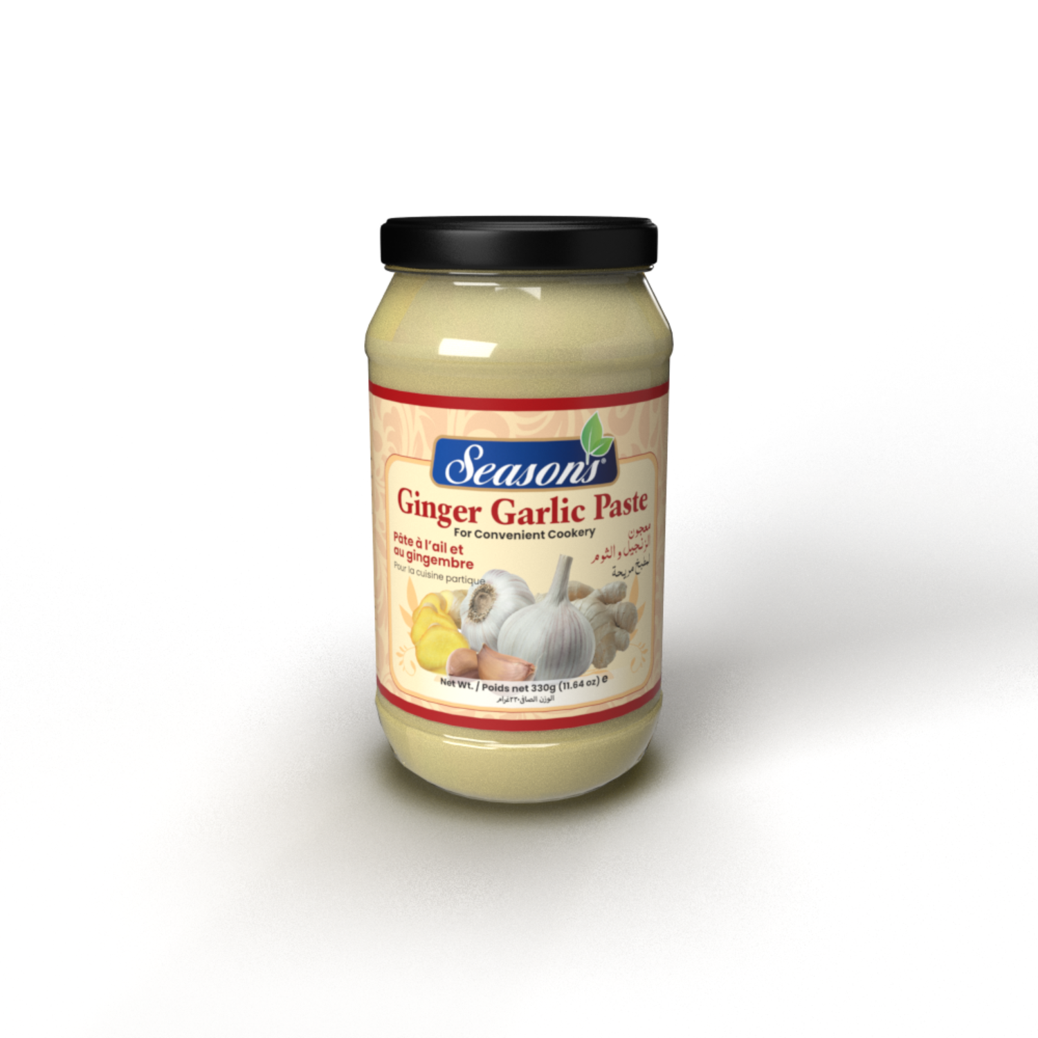 Seasons Ginger Garlic Paste (12x330g) - Buy Online in Ireland