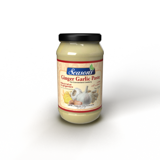 Seasons Ginger Garlic Paste (12x330g) - Buy Online in Ireland