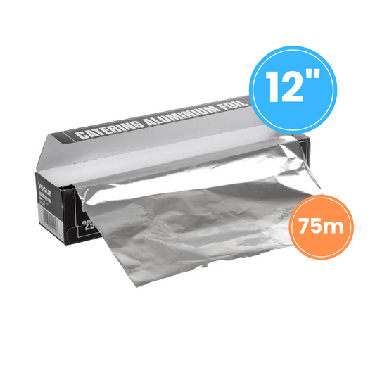 Catering Kitchen Foil 12" 75m - 6 pcs