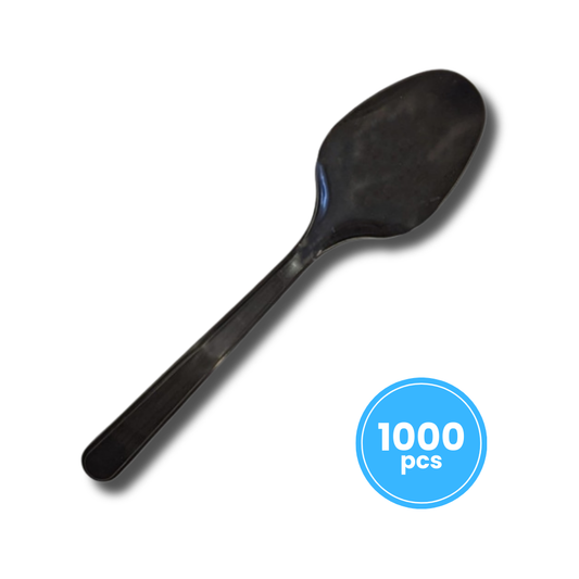 Black Reusable Spoon (1000pcs)