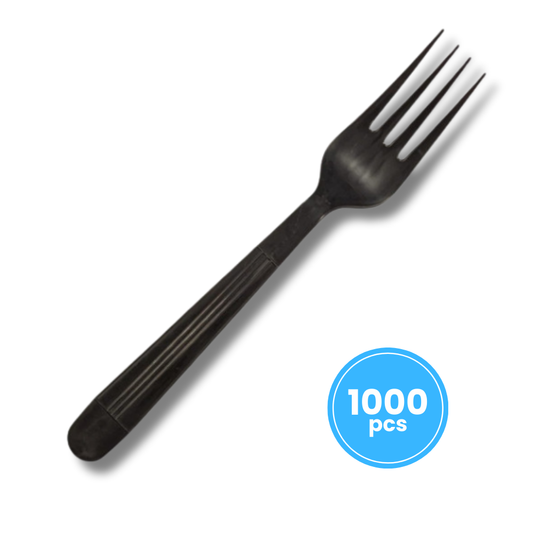 Black Reusable Fork (1000pcs)