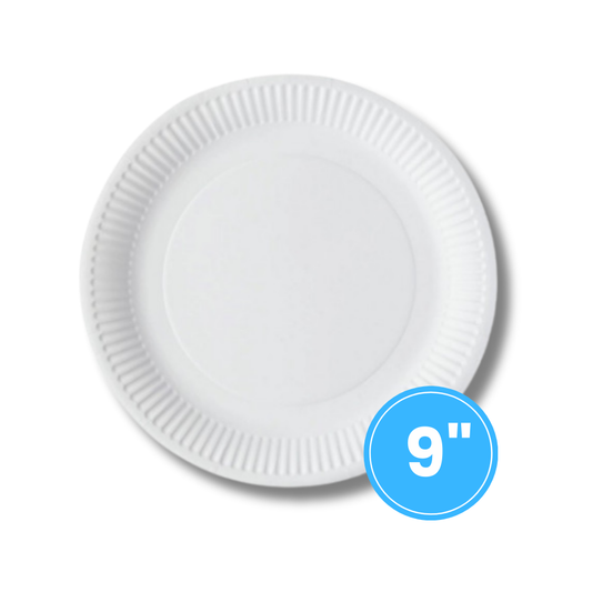 9" Paper Plate  (1000pcs)