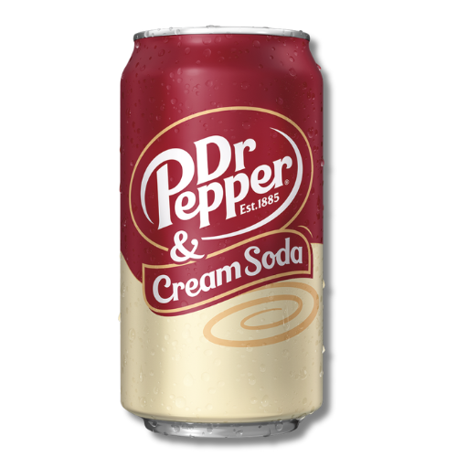 Dr Pepper Cream Soda (2x12x355ml)