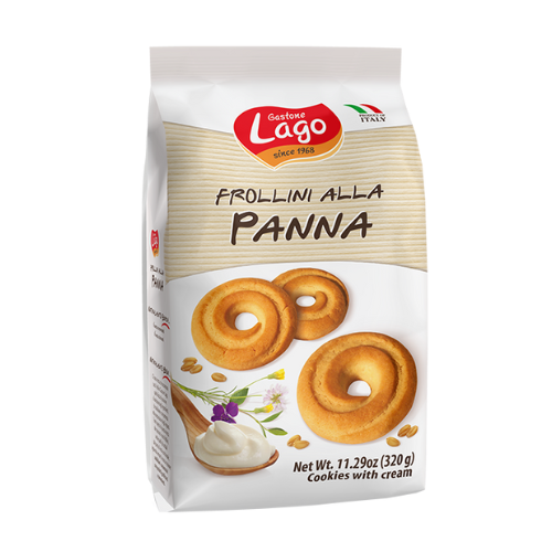Lago Cream Cookies (Panna) (12x350g)