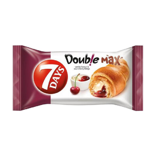7Days Vanilla with Cherry Croissant, 110g, case of 20 – cakes, rolls & pastries from Poland