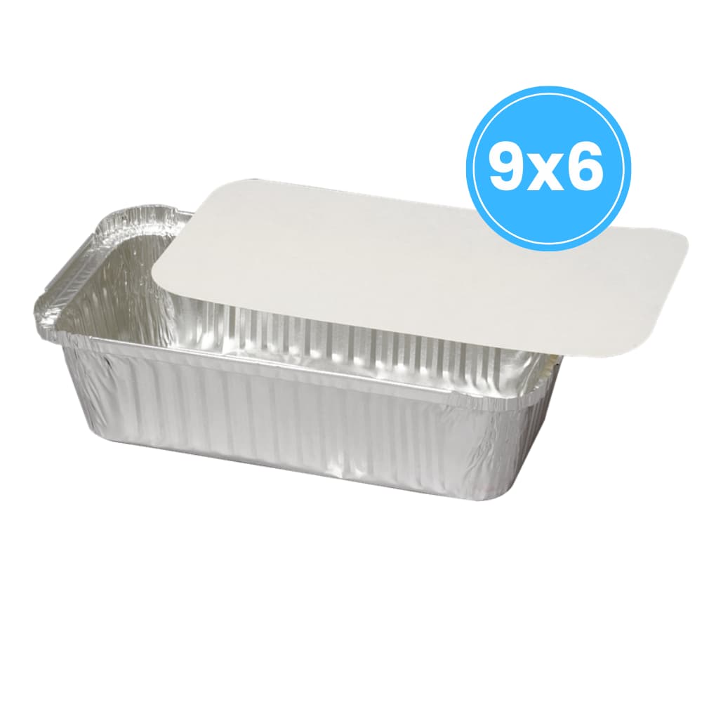 9*6 Foil Container (1000pcs) Incl Lids – Packaging from Nimbus Distributions, trusted Packaging & Catering Wholesale Supplier.