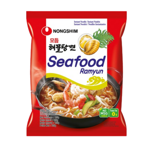Nongshim Seafood Raymun (20x120g) - Buy Online in Ireland