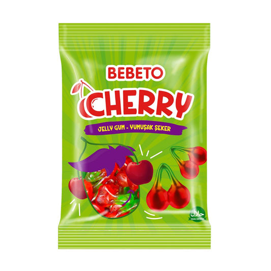 Bebeto Cherry Jellies (12x6x80gm) - Buy Online in Ireland