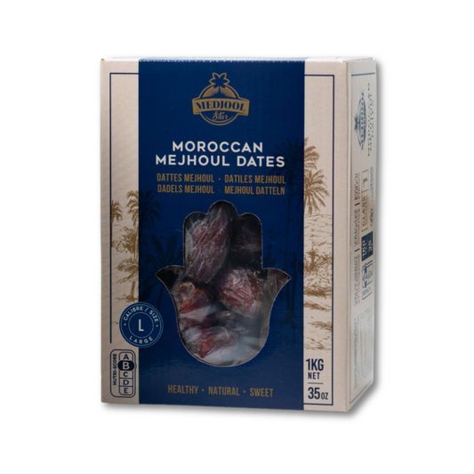 Moroccan Medjoul Dates Large (8x1KG)