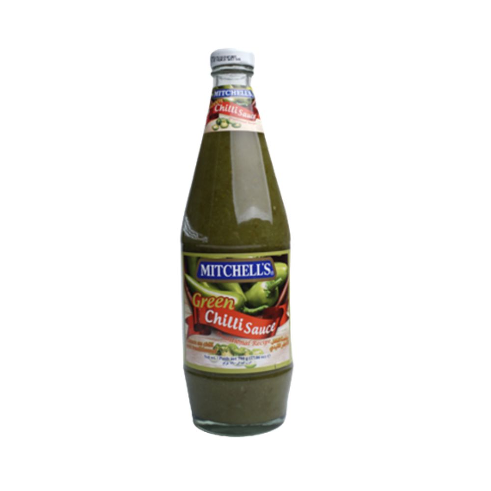 Mitchells Green Chilli Sauce Traditional (12x825ml) - Buy Online in Ireland