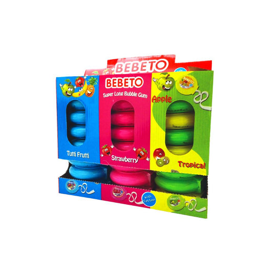 Bebeto Bubblegum Roll (24x40g) - Buy Online in Ireland