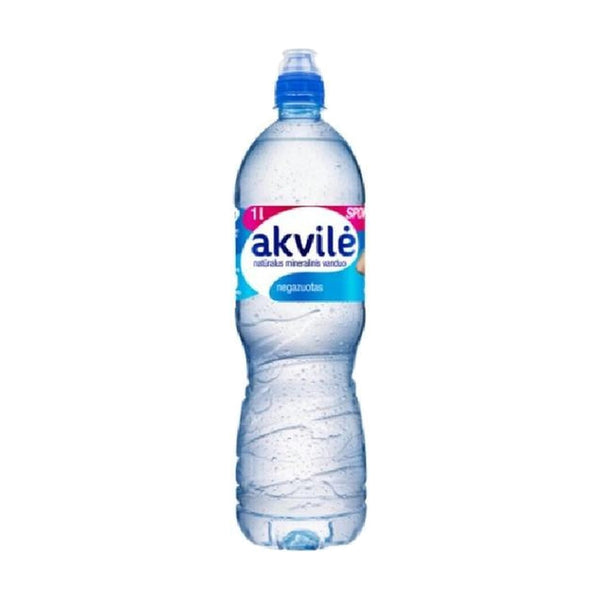 Akvile Natural Sport Cap, 1l, case of 6 – water from Lithuania