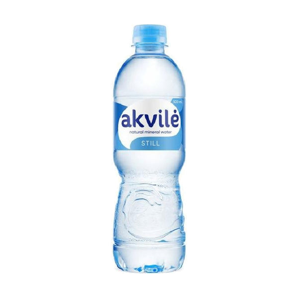 Akvile Mineral Water, 500ml, case of 12 – water from Lithuania